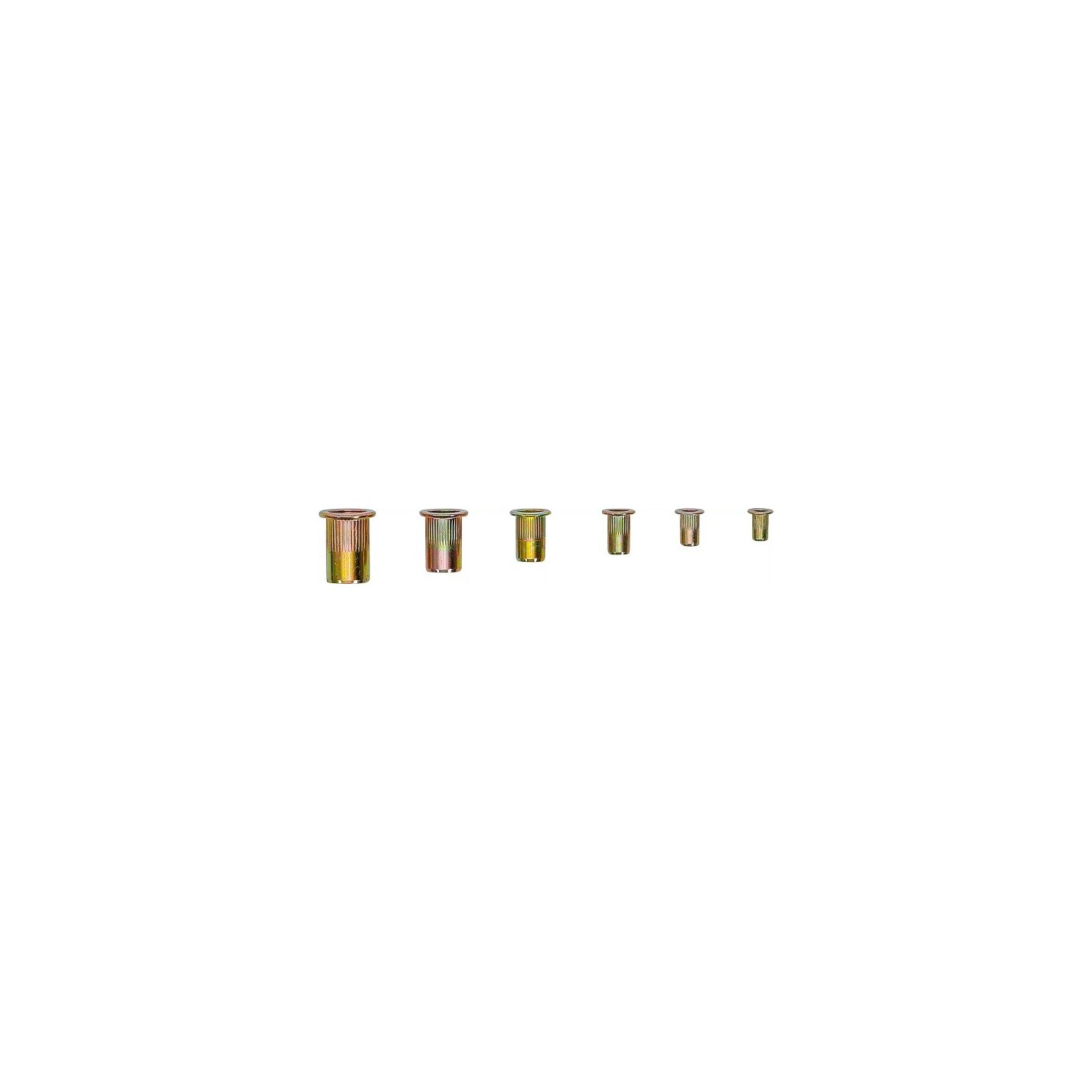 Assortiment blindklinkmoeren | verzinkt staal | 150-dlg.