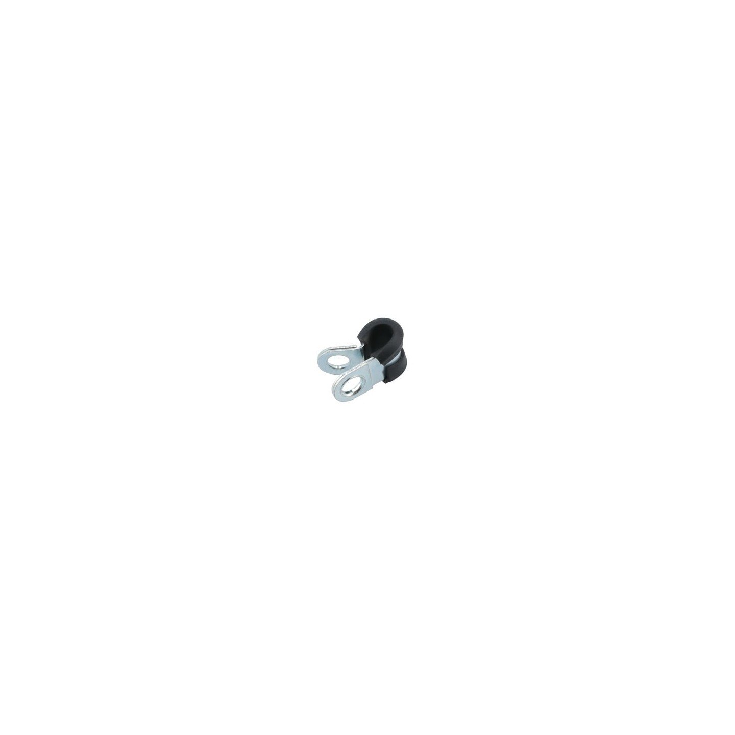 Rubber Gevoerde P Clips 13 mm 10st