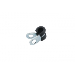 Leidingclips 5 mm - 10 stuks - P clip met rubber voering