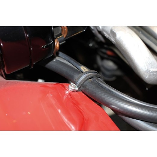 Rubber Gevoerde P Clips 35 mm 10st