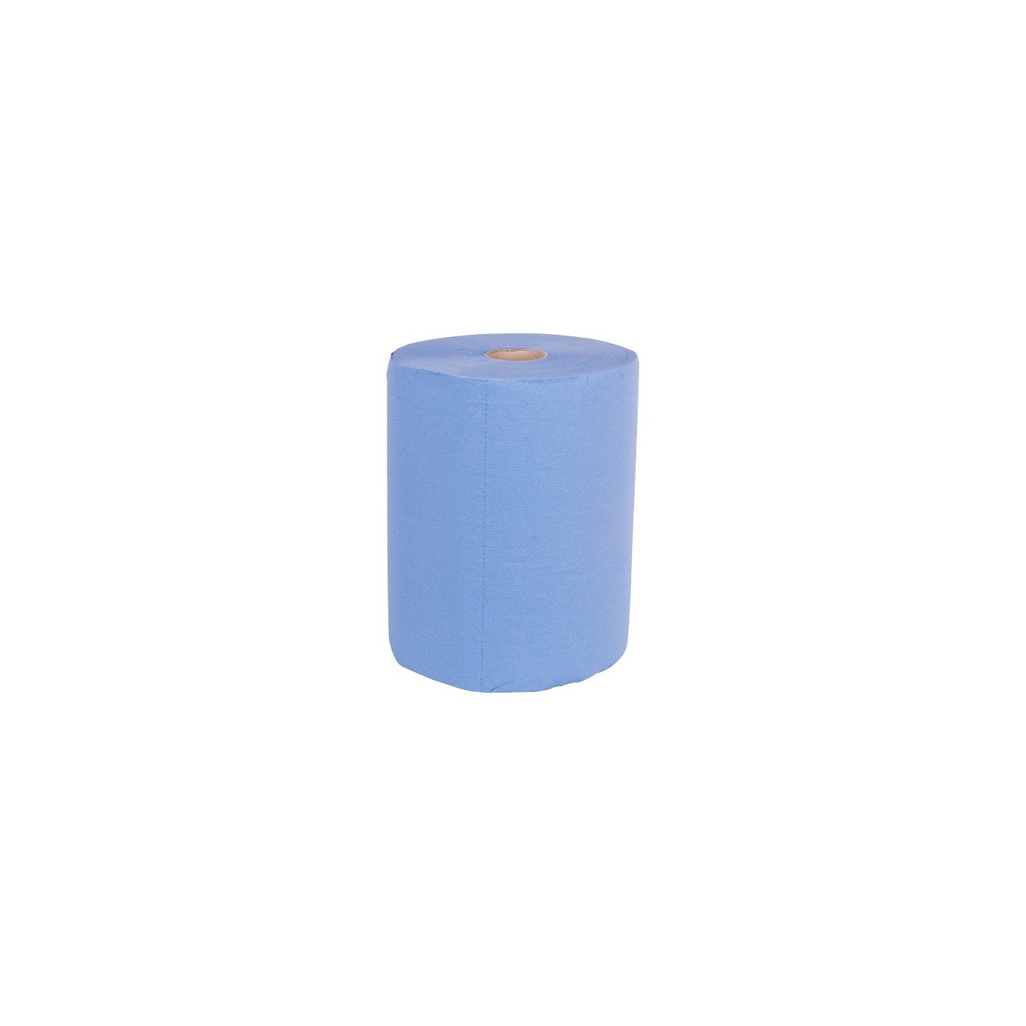 Poetspapier maxirol - 3 laags bright blue - 37 cm x 190 mtr, 500 vel