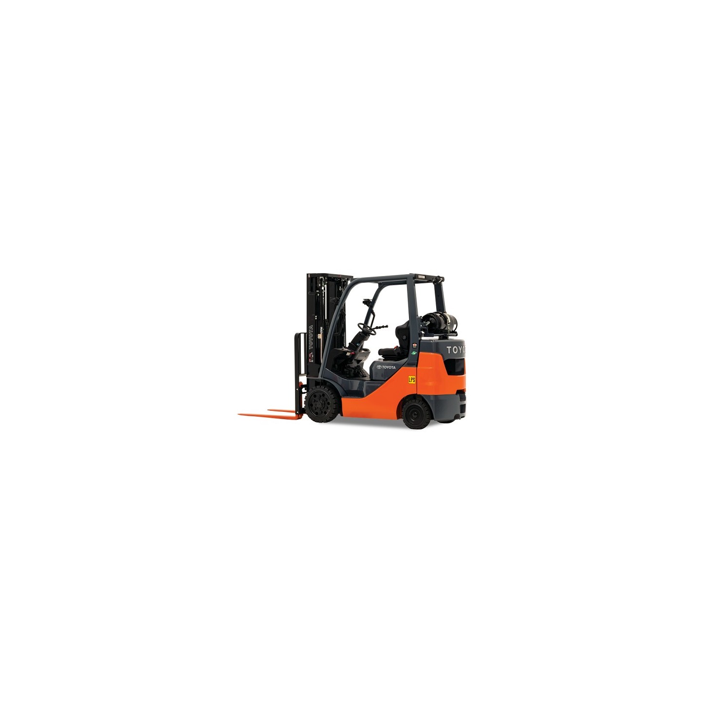 Toyota heftruck grijs 1K lak 1 liter Valspar TB300