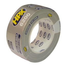 Ducttape, Gaffa tape, Power tape 50mm x 50 mtr zwart