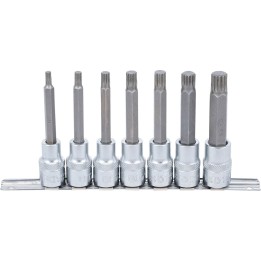 Bitdoppen set | 12,5 mm (1/2″) aandrijving | Spline (voor XZN) M5 – M14 | 7-delig