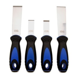Pakking schrapers RVS set van 4 stuks