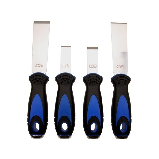 Pakking schrapers RVS set van 4 stuks